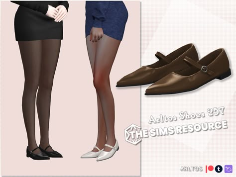 The Sims Resource - Glossy flats Sims 3 Shoes, Sims4 Outfits, Sims 4 Decades Challenge, Sims 4 Black Hair, Cc Packs, Sims 4 Anime, Sims 4 Cas Mods, Cc Shoes, Sims 4 Cc Shoes