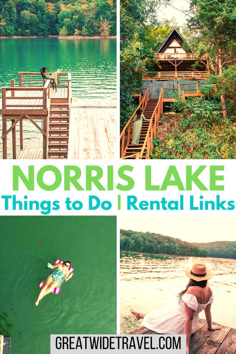 Norris Lake Cabin Getaway - The Great Wide Somewhere Lake Norris Tennessee, Norris Lake Tennessee Things To Do, Lake Vacation Ideas, Norris Lake Tennessee, Lake House Rentals, Houseboat Rentals, 2023 Vacation, Southern Usa, Fun Trips