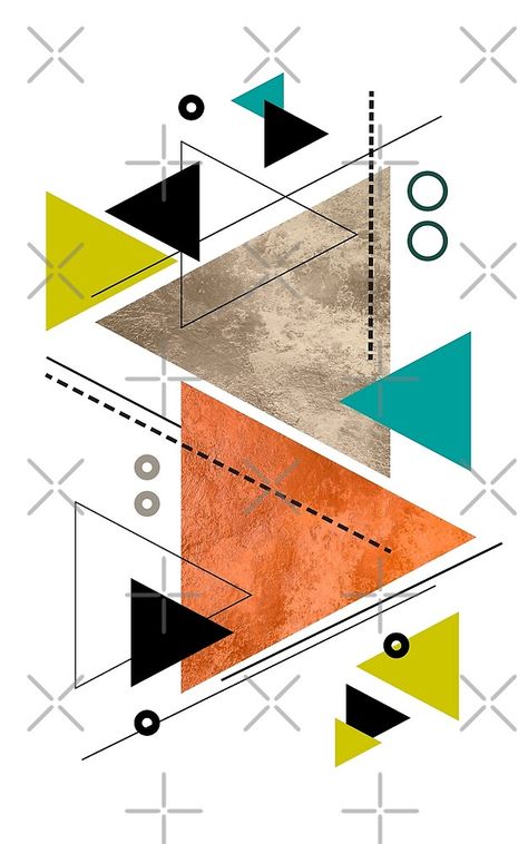 "triangles" by PurpleRange | Redbubble Geometry Poster, Interior Design Template, Abstract Template, Fashion Poster Design, Wardrobe Door Designs, Architecture Design Sketch, Geometric Inspiration, Poster Store, Bauhaus Design