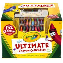 Crayola® Ultimate Crayon Collection Crayon Storage, Crayon Gifts, Book Art Projects, Crayon Set, Crayola Crayons, Crayon Box, Coloring Supplies, Color Crayons, Diy Gifts For Boyfriend