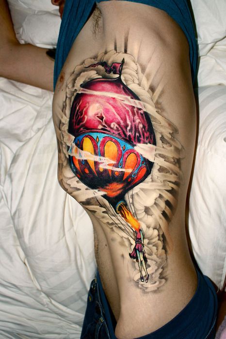 Circa Survive - Tattoo Tattoo Balloon, Let It Go Tattoo, Guru Tattoo, Hot Air Balloon Tattoo, Survival Tattoo, Air Balloon Tattoo, Circa Survive, Go Tattoo, Balloon Tattoo