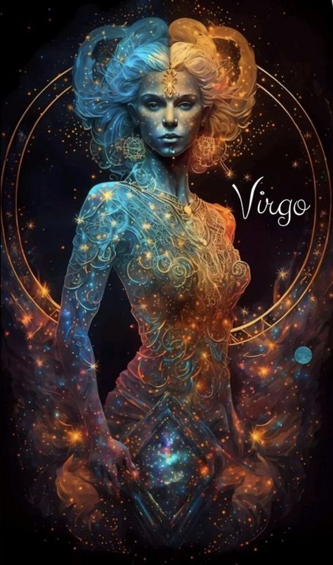 Virgo Zodiac Sign Zodiac Signs Images, Virgo Personality, Zodiac Sign Designs, Virgo Art, Virgo Zodiac Sign, Zodiac Sign Fashion, Virgo Season, Iphone Wallpaper Stills, Virgo Women