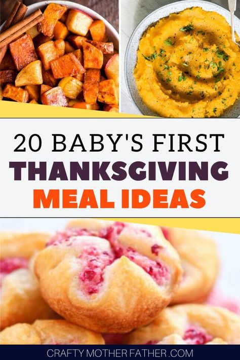 Baby Friendly Thanksgiving Food, Toddler Thanksgiving Food Ideas, Toddler Thanksgiving Food, Babies First Thanksgiving, Daycare Thanksgiving, Thanksgiving Meal Ideas, Baby First Thanksgiving, Toddler Meal Recipes, Winter Pregnancy