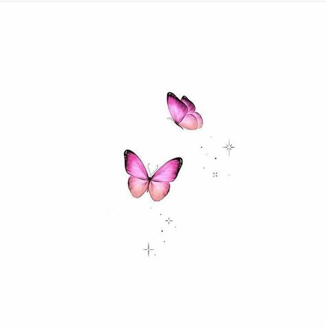 Botanical Tattoos, Bestie Tattoo, Minimal Tattoo Design, Small Butterfly Tattoo, Butterfly Tattoos For Women, Mommy Tattoos, Small Flower Tattoos, Butterfly Tattoos, Dragonfly Tattoo