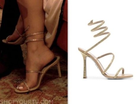 The Bachelor: Season 28 Episode 2 Maria Georgas's Gold Embellished Strappy Sandals Heels Maria The Bachelor, Movie Fashion Outfits, The Bachelor, Movie Fashion, Strappy Sandals Heels, Style Upgrade, Strappy Sandals, Sandals Heels, Fashion Looks