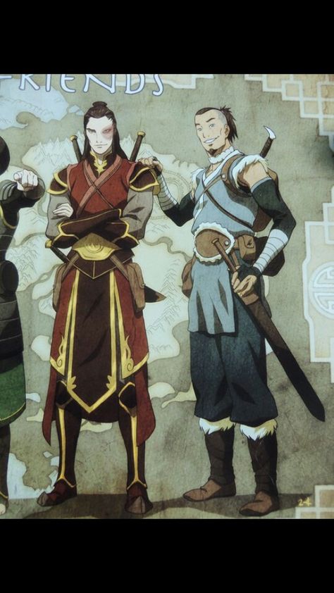 Older Sokka and Zuko Adult Toph Avatar, Atla Gaang, Toph Zuko, Avatar Toph, Iroh Ii, Avatar Legend Of Aang, Avatar Zuko, Avatar Series, Korra Avatar