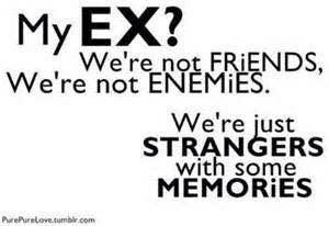 My ex? We're not enemies Ex Boyfriend Quotes, Ex Quotes, Ex Friends, Husband Quotes, Boyfriend Quotes, Ex Boyfriend, Ex Husbands, The Words, True Quotes