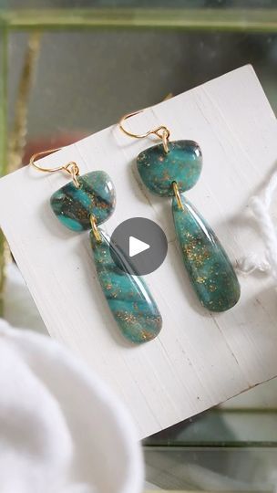 4.4K views · 59 reactions | Malachite Earrings  Emerald green, gold, copper and black. Dropping this Friday June 7th 6pm pst.  . . . #malachite #malachitestone #malachitejewelry #greenjewelry #greengemstone #fauxstone #polymerclayearrings #clayearrings #clayearringsofinstagram #coolearrings #gemstonejewelry #gemstoneearrings #shoppetalandposy #handmadejewelry #vancouverboutique #vancouversmallbusiness #vancouverjewelry #greenandgold #howitsmade #trusttheprocess | Petal & Posy | balubrigada · Original audio Homemade Clay, Malachite Earrings, Earrings Emerald, Malachite Jewelry, Polymer Clay Jewelry Diy, Malachite Stone, Clay Jewelry Diy, Green Jewelry, Gold Copper