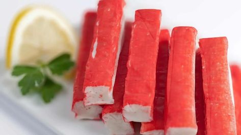 Dha Foods, Canapes Faciles, Crab Legs Recipe, Crab Sticks, Surimi Recipes, Snow Crab Legs, Crab Stick, Lobster Tails, Crab Legs