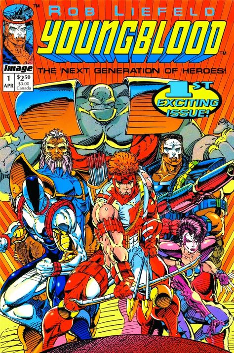 Rob Liefeld, Comics Characters, Indie Comic, Classic Comic Books, 1 April, Dark Horse Comics, Classic Comics, Image Comics, Comic Book Covers