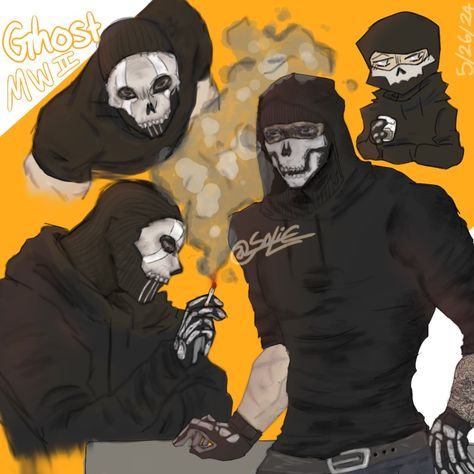 💀 🚬 #ghostfanart #cod #modernwarfare2 #ghostcod #mw2fanart #simonghostriley Horangi Cod Fanart, Ghost Cod Art, Ghost Fanart Cod, Tf 141, Ghost Call Of Duty, Cod Characters, Ghost Fanart, Game Edit, Ghost Cod