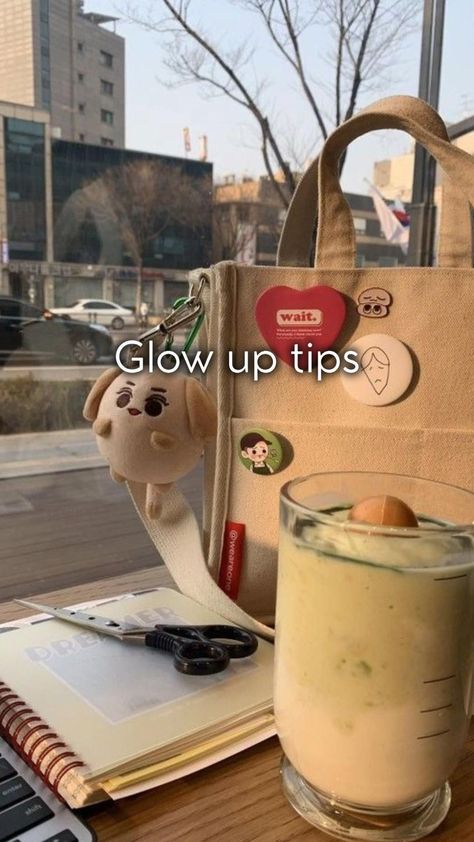 Glow up tips (12-18 years) Glow Up Hacks, Glow Up Advice, Best Friend Birthday Present, Glow Up Aesthetic, Glowup Tips, Korean Drinks, Glow Up Ideas, Korean Beauty Routine, Korean Beauty Tips