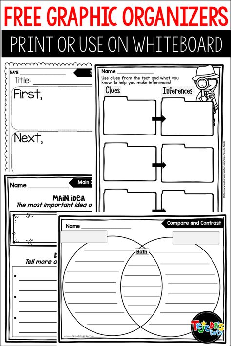 Main Idea Details Graphic Organizer, Main Idea And Details Graphic Organizer, Main Idea Graphic Organizer Free, Graphic Organizer Design, Irlen Syndrome, Reading Comprehension Graphic Organizers, Main Idea Graphic Organizer, Book Analysis, Comprehension Graphic Organizers