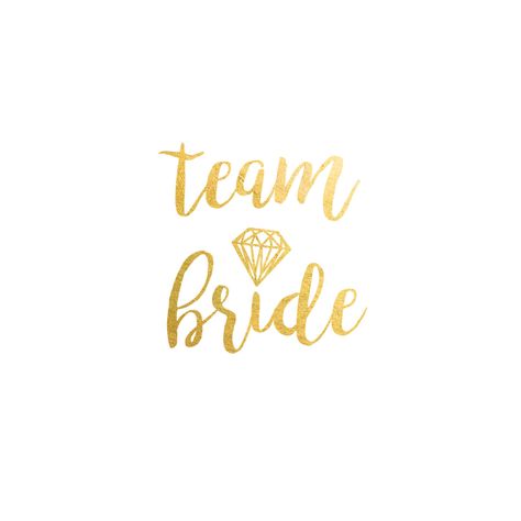 2 PACK Team Bride Team Bride Logo, Bachelorette Temporary Tattoos, Metallic Temporary Tattoo, Bride Clipart, Fun Tattoo, Bride Quotes, Metallic Tattoo Temporary, Sun Water, Scotch Tape