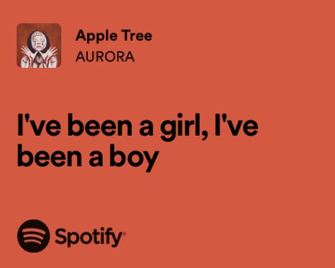 #aurora #music #orange #artist #lyrics #spotify Aurora Quotes, Aurora Lyrics, Aurora Music, Lyrics Spotify, Music Quote, Aurora Aksnes, I Believe In Me, Lyrics Quotes, Lyric Quotes