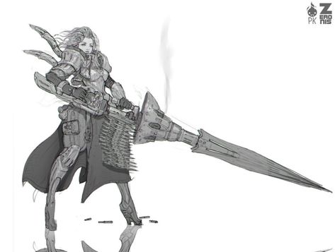 Fantasy Classes, Grand Blue, Anime Knight, Warrior Women, Character Sketches, Female Character, Dieselpunk, Character Designs, Anime Inspired