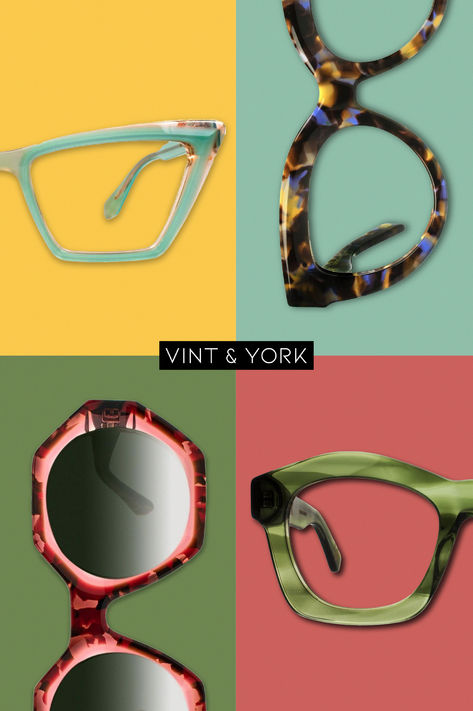 More than great frames, they’re a wearable work of art. Browse the latest trends in retro-inspired eyewear from Vint & York. Vint And York Glasses, Eyewear Branding, Eyewear Advertising, Eyewear Photography, Color Sunglasses, Sunglasses Store, Stylish Eyeglasses, Designer Frames, Eyewear Trends