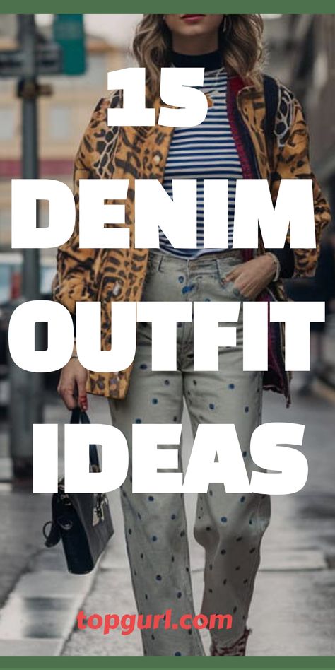 15 Denim Outfit Ideas That’ll Make You Fall in Love with Your Jeans All Over Again Denim Outfit Ideas Casual, Casual Chic Aesthetic Outfits, Denim Chic Outfit, Casual Fall Night Out Outfit, Casual Game Night Outfit, Fair Concert Outfit Ideas, Fall Outfits Women Jeans, Night Out Fall Outfit, Date Night Jeans