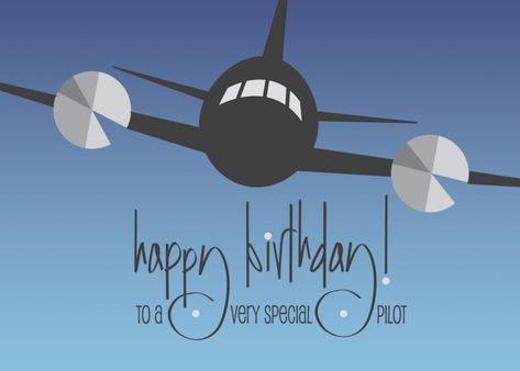 Hand Lettered Birthday for Pilot Flying Plane with Propeller Blades card Airplane Happy Birthday Wishes, Happy Birthday Pilot Airplane, Happy Birthday Pilot, Flying Banner, Pilots Birthday, Good Times Quotes, Fly Plane, Planes Birthday, Birthday Wishes Funny