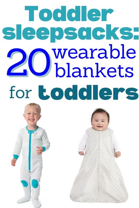 Sleepsacks aren't just for babies, they have become increasingly popular for toddlers too! Toddlers can be crazy sleepers that end up kicking their blankets off and then end up cold. Or you might not be comfortable letting your toddler sleep with a blanket yet. This solves both of those issues with wearable blankets that are safe and will keep your toddler warm. Toddler Sleep Sack, Toddler Playroom, Toddler Lunches, Toddler Sleep, Be Crazy, Sleep Sack, Toddler Age, Toddler Life, Sleep Sacks