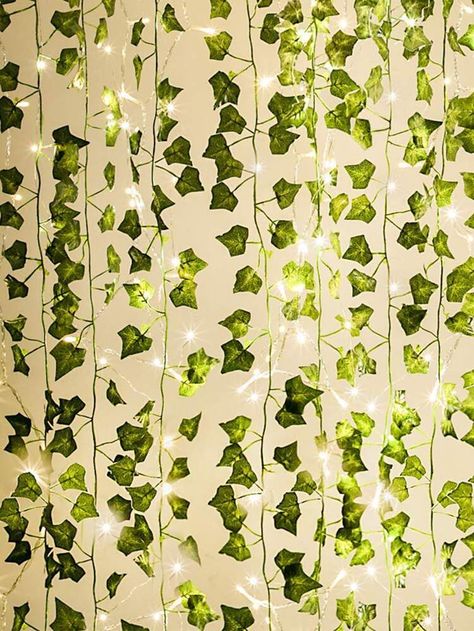 Shrek Party, Bedroom Background, New Room Ideas, Vine Wall, Wedding Wall, Artificial Leaf, Redecorate Bedroom, Girl Bedroom Decor, Room Design Bedroom