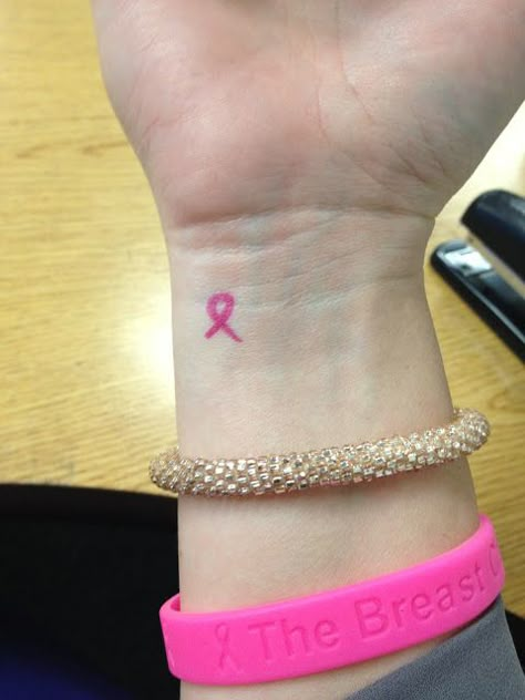 pink ribbon tattoo 2 - www.tattooforaweek.com #t4aw #temporarytattoo #goodcause #charity #pinkribbon Pink Ribbon Tattoos, Small Wave Tattoo, Survivor Tattoo, Awareness Tattoo, Band Tattoos, Ribbon Tattoos, Social Themes, Tattoos For Black Skin, Tattoos Skull