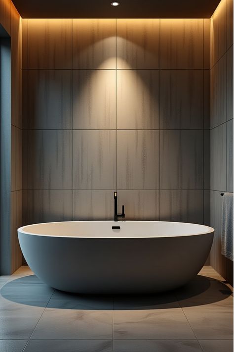 Japanese zen bathroom with bamboo wallpaper and slate tiles Bathroom Wallpaper And Tile, Vintage Bathroom Wallpaper, Wallpaper And Tile, Angled Bedroom, Design A Bathroom, Wallpaper Accent Wall Bathroom, Wallpaper And Tiles, Beyond Imagination, Inspired Wallpaper