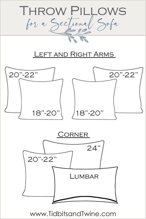 Throw Pillow Sectional, Sofa Cushions Arrangement, How To Wash Throw Pillows, Couch Pillow Arrangement, Throw Pillow Arrangement, Hot Pink Throw Pillows, Cushion Arrangement, Pillow Size Guide, Throw Pillow Combinations