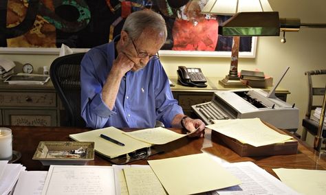 Rules For Writing, Writing Studio, Home Office Layouts, Writers Desk, Elmore Leonard, Trade Books, Personal Library, Writing Space, Pet Peeves