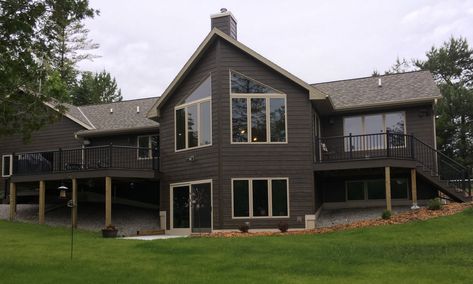 Country Custom Home - Diamond Kote® Building Products Diamond Kote Siding, Lp Siding, Fairplay Colorado, Rustic House Exterior, Engineered Wood Siding, Siding Repair, Scottish Homes, James Hardie, Cabin Exterior