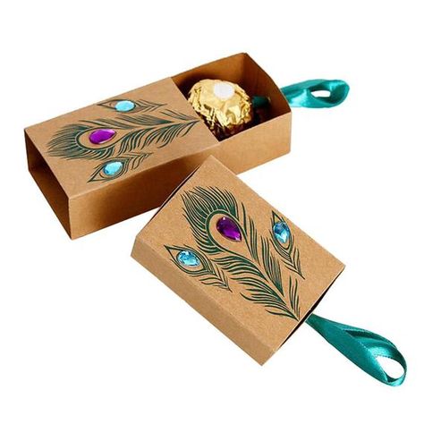 Peacock Party Favor Boxes, Luxury Favor Boxes, Baby Shower Wedding Decoration Bridal shower Laser Cu Peacock Theme Party, Indian Stickers, Peacock Wedding Bouquet, Decorate Gift Boxes, Peacock Birthday Party, Rakhi Celebration, Wedding Cake Box, Peacock Birthday, Wedding Favor Gift Boxes