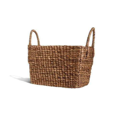 Birch Lane™ Jackeline Woven Storage Rattan Basket & Reviews | Wayfair Small Dressing Table, Plastic Storage Totes, Small Bedroom Storage, Wicker Box, Seagrass Storage Baskets, Zen Bedroom, Decorative Light Bulbs, Fabric Storage Boxes, Spa Like Bathroom