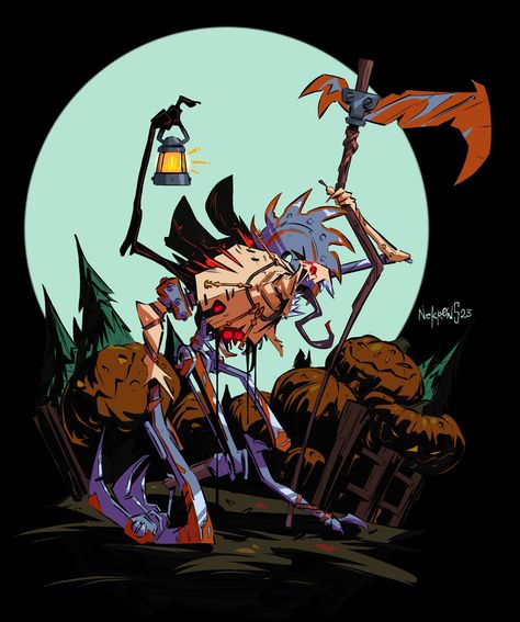 2D | art | fanart | league of legends | monsters | fiddlesticks | games | illustration | character design League Of Legends Fiddlesticks, League Of Legends Fanart, Games Illustration, League Of Legends Characters, Game Illustration, Rei Ayanami, Art Fanart, Illustration Character, 2d Art