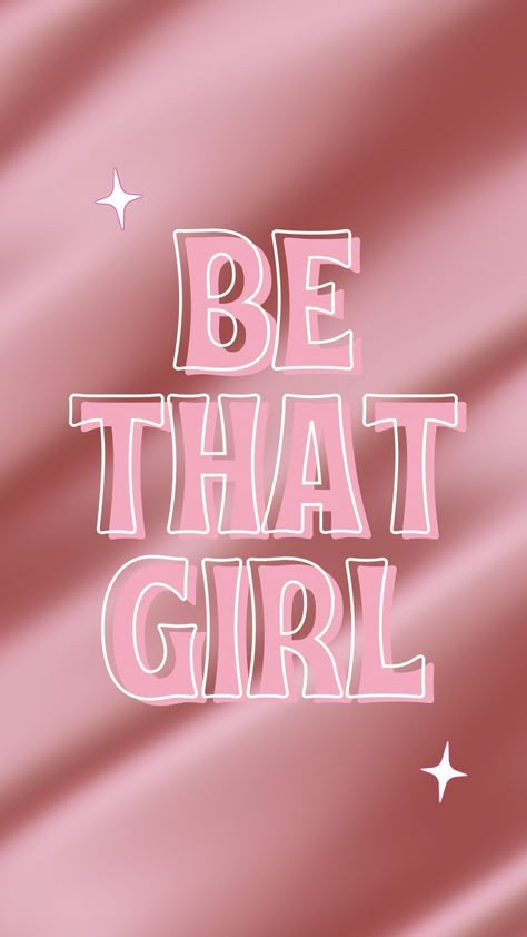 Positive Cute Wallpapers, S Word Wallpaper, Room Wall Posters Aesthetic, That Girl Aesthetic Wallpaper, Pink Things Aesthetic, Posters For Room Pink, That Girl Wallpaper, That Woman, Pink Wallpaper For Phone