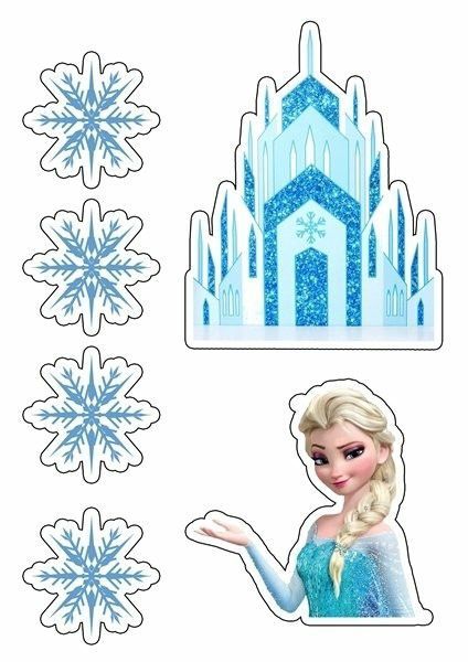 Elsa Cake Topper Printable, Frozen Cake Topper Printable, Elsa Topper, Kue Mickey Mouse, Frozen Elsa Doll Cake, Frozen Topper, Frozen Elsa Cake Topper, Cake Toppers Diy, Topper Frozen