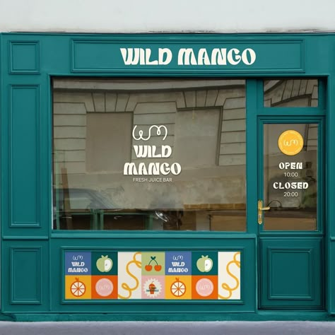 WILD MANGO 🥭 - Your go-to fresh juice bar serving up refreshing juices and smoothies. (Part 3/3) Brief presented by #briefhaus #bhwildmango #brandingdesign #brandingdesigner #juicebrand #juicebranding #brandidentity #branding Luxury Juice Bar, Juice Branding Design Logos, Juice Bar Branding, Juice Bar Logo, Fresh Juice Bar, Juice Bar Design, Smoothie Shop, Juice Branding, Bar Logo