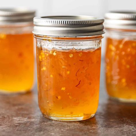 Habanero Jelly | Kevin Is Cooking Habanero Jelly Recipe, Peach Habanero Jam, Habanero Pepper Jelly, Habanero Jam, Habanero Jelly, Habanero Pepper, Apricot Chicken, Garden To Table, Cooking Courses