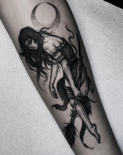 Wicca Tattoo, Pagan Tattoo, Occult Tattoo, Witch Tattoo, Spooky Tattoos, Halloween Tattoo, Bad Tattoos, Halloween Tattoos, Dark Tattoo