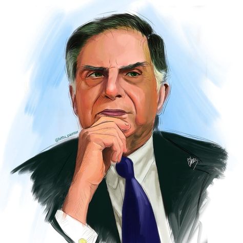 Man with golden heart Ratan Tata Illustration, Ratan Tata Photos Hd, Ratan Tata Painting, Ratan Tata Drawing, Ratan Tata Pic, Ratan Tata Sketch, Ratan Tata Wallpaper Hd 1080p, Ratan Tata Wallpaper Hd, Ratan Tata Hd Images