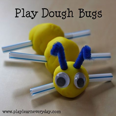 Pin on After school Minibeasts Activities, Play Dough Invitation, Play Dough Crafts, Learn Everyday, Mini Beasts, Bugs Preschool, Eyfs Activities, Playdough Activities, Bug Crafts