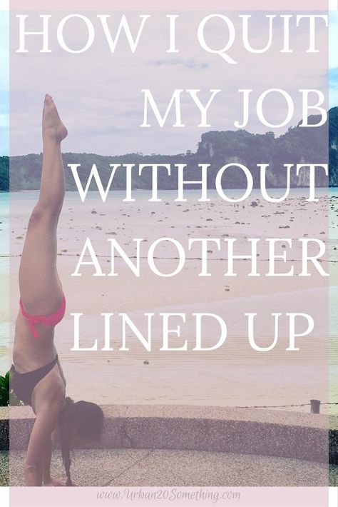 Do you dream of quitting your job to travel, freelance, start your own company, do anything else? Well, you can! You don't have to wait to have a second job lined up to quit your current one, you only need to have something else you want to do to have a career change. Click through to read my story of how I quit my job without one lined up and ended up landing my dream job four months later. Quit Job, Quitting My Job, Freelance Tips, Millennial Generation, 20 Something, Career Help, Job Skills, Travel Careers, Corporate Job