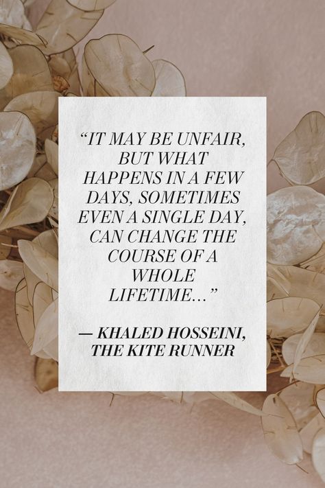 Kite Runner Quotes, The Kite Runner Quotes, Runner Quotes, The Kite Runner, Khaled Hosseini, Reading Books Quotes, English Novels, Poems About Life, Uplifting Words