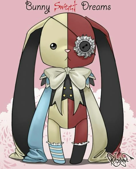 The bunny Jason the Toy Maker made for Maggie? Found it on Google but it's on Pinterest somewhere. Jason Toys, Creepy Stuffed Animals, Creepypasta Cute, Posca Art, Creepypasta Characters, Toy Maker, Kawaii Plush, 영감을 주는 캐릭터, Creepy Cute