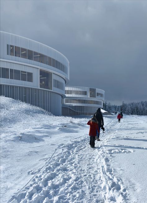 Visitor Center Interior, Scda Architects, Communication Images, Nordic Office, Architectural Animation, Architectural Concept, Motion Images, Urban Village, Nature Museum