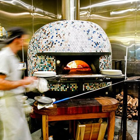 America’s Coolest Pizza Ovens on Food & Wine  AT san fran, chicago, philly, new york city, conneticut, seattle Cool Pizza, Pizzeria Design, Four A Pizza, Wood Burning Oven, White Pizza, Wood Oven, Outdoor Oven, Outdoor Pizza Oven, Wood Fired Pizza Oven