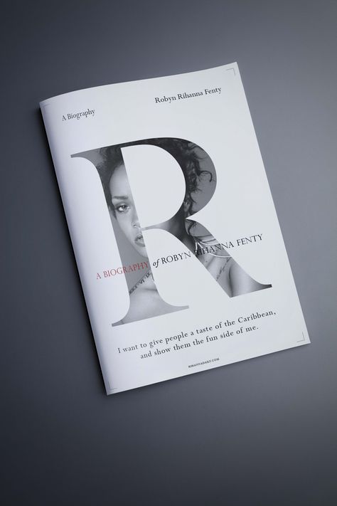 Book Cover Design (A Biography of Robyn Rihanna Fenty). #RihannaNavy Biography Book Cover Design Ideas, Autobiography Book Cover Design, Biography Cover Design, Book Cover Biography, Biography Book Design, Biography Book Cover, Biography Design, Literature Definition, Indesign Ideas