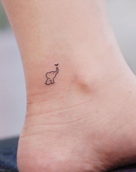 Tiny Tattoos With Meaning, Tiny Tattoos For Women, Tattoo Placements, Tato Henna, Ankle Tattoos For Women, Small Tattoos With Meaning, Small Girl Tattoos, Petite Tattoos, Small Tattoos Simple