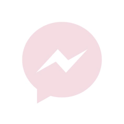 #pink #white #black #pastel #aesthetic #app #icon #logo #cover #ios14 #apple #iphone #phone #homescreen #wallpaper #widget #blackandpink #whiteandpink #pinkandwhite #pastelpink #babypink #messenger Messenger White Icon, Soft Pink Aesthetic Icons For Apps, Messenger Icon Aesthetic Pink, White And Pink Iphone Icons, Messenger Logo Aesthetic, Light Pink Messenger Icon, Pink App Icons White Background, Pink And White App Icons Aesthetic, Soft Pink Icons For Apps