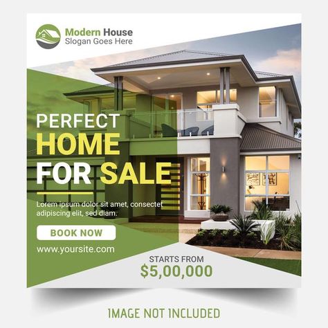 Real Estate Poster Design, Social Media Advert, Estate Flyer Design, Real Estate Flyer Design, Real Estate Poster, Real Estate Social Media Post, Real Estate Banner, House Poster, Real Estate Marketing Design