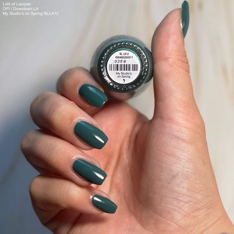 Teal Nails — Lots of Lacquer Dark Teal Nails, Teal Nail Ideas, Teal Nail Polish, Teal Nails, Nail Polish Colors Fall, 2024 Nails, Nail Colors Winter, Nail Colour, Gel Nail Colors